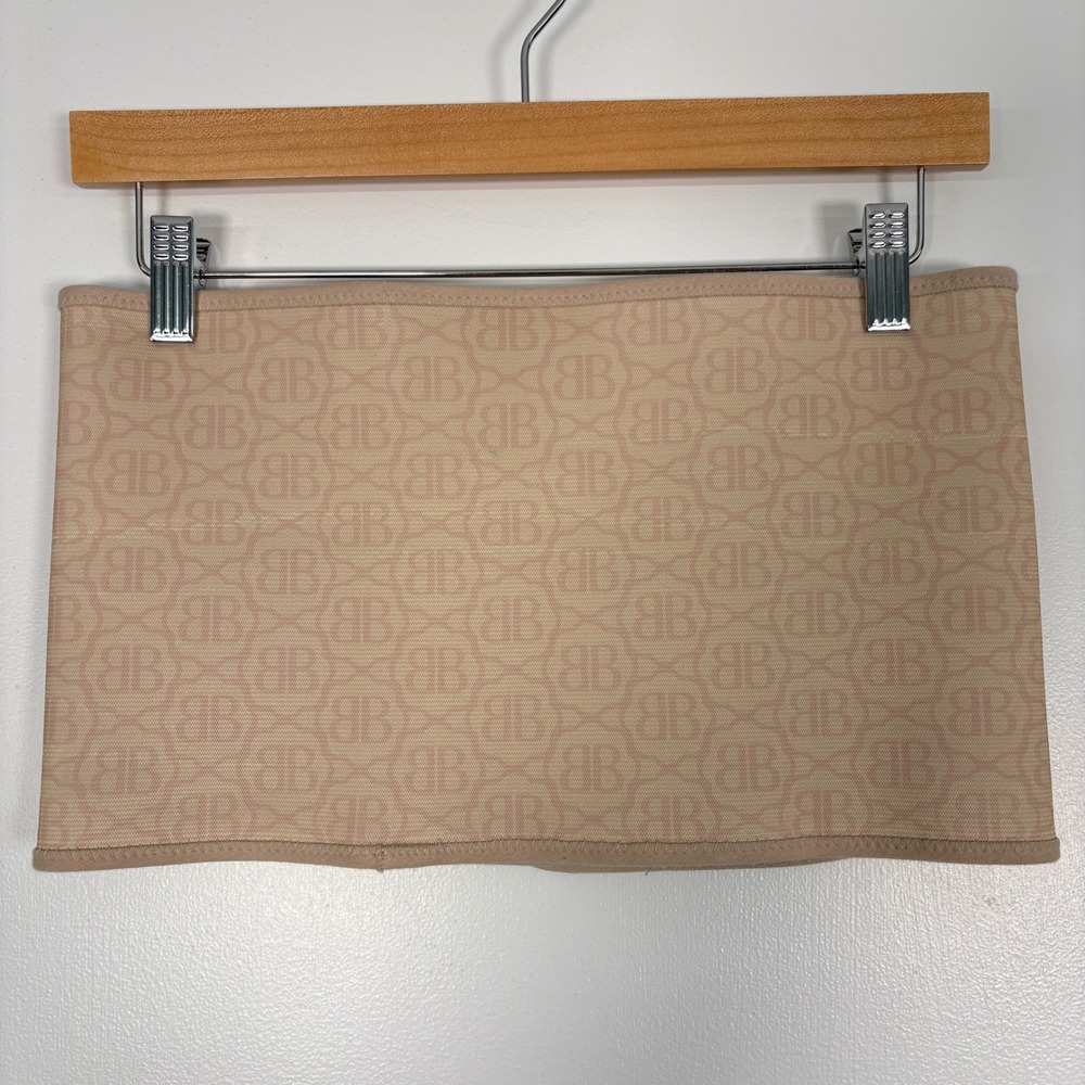 Belly Bandit Women Postpartum Belly Wrap Medium Tan Pink Logo Support Belt‎